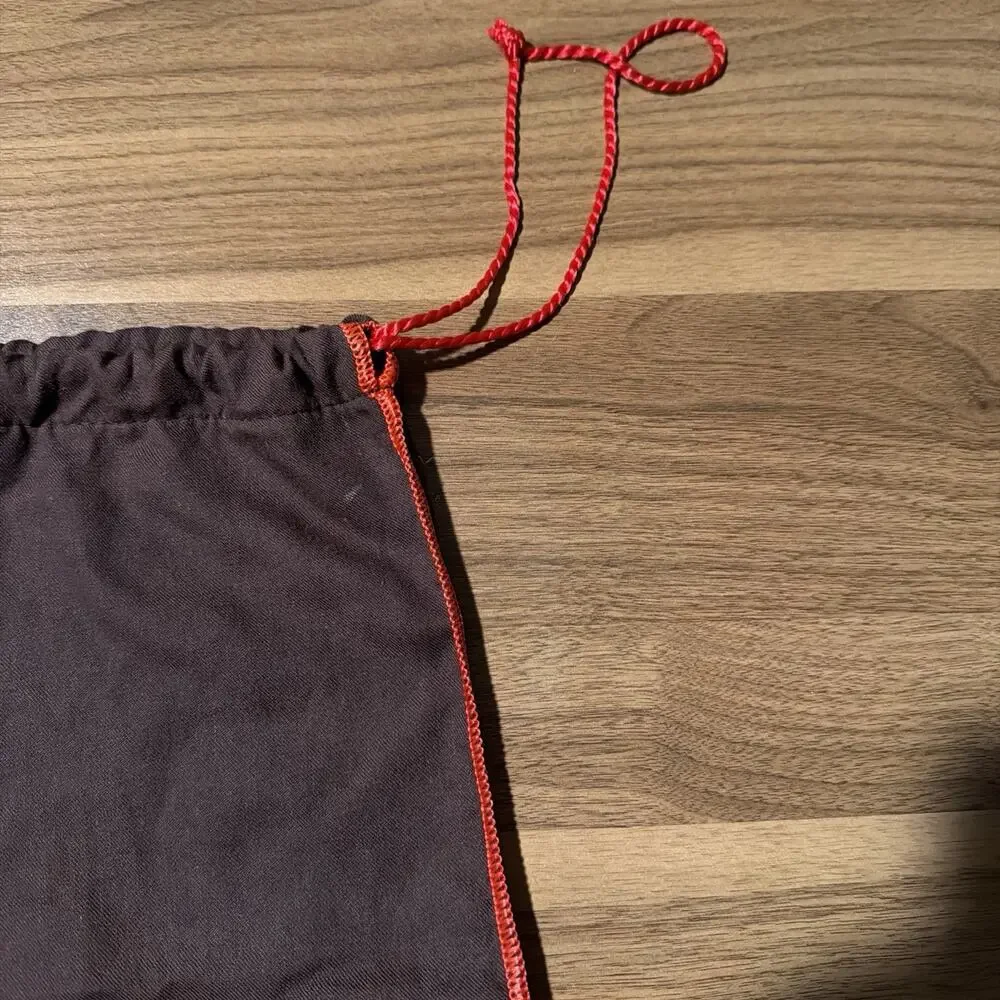 COACH Brown/Red 12x15 Inch Dust Bag